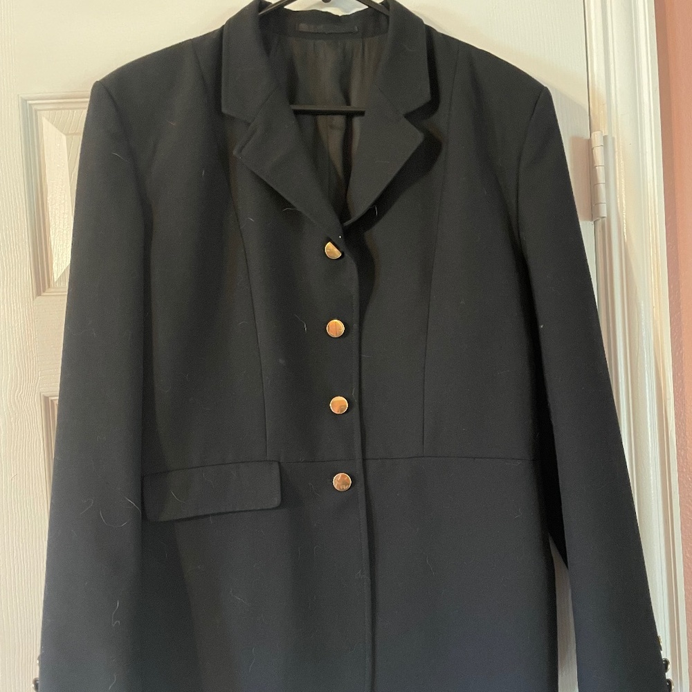 Harry Hall English Riding Jacket, Black